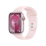 Apple Watch Series 9 GPS + Cellular MRJ03TU/A 41 mm Pembe Alüminyum Kasa ve Uçuk Pembe Spor Kordon - M/L Akıllı Saat