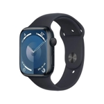 Apple Watch Series 9 GPS + Cellular MRJ83TU/A 41 mm Grafit Paslanmaz Çelik Kasa ve Gece Yarısı Spor Kordon - S/M Akıllı Saat
