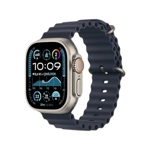 Apple Watch Ultra 2 GPS + Cellular 49mm Natural Titanium Case with Tan Alpine Loop - Medium Akıllı Saat