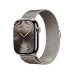 Apple Watch Series 10 GPS + Cellular 46mm Slate Titanium Case with Slate Milanese Loop - S/M Akıllı Saat
