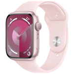 Apple Watch Series 9 GPS + Cellular MRMM3TU/A 45 mm Pembe Alüminyum Kasa ve Uçuk Pembe Spor Loop Akıllı Saat