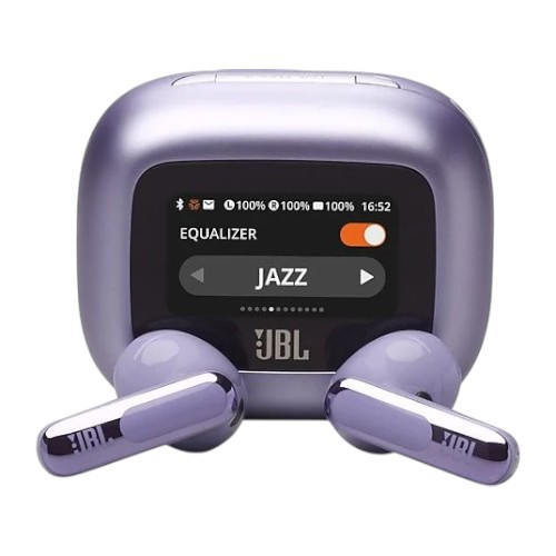 JBL Live Flex 3 Gerçek Kablosuz Mor