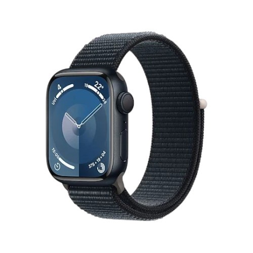 Apple Watch Series 9 GPS + Cellular MRHV3TU/A 41 mm Gümüş Rengi Alüminyum Kasa ve Fırtına Mavisi Spor Kordon - S/M Akıllı Saat