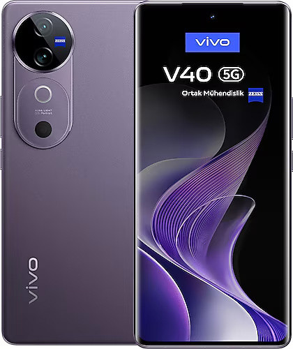 Vivo V40  12GB RAM 256GB Hafıza Titan Mor 5G
