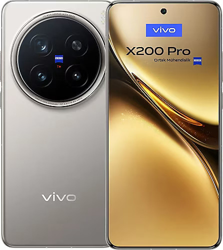 Vivo X200 PRO 16GB RAM 512GB Hafıza Titan Gri