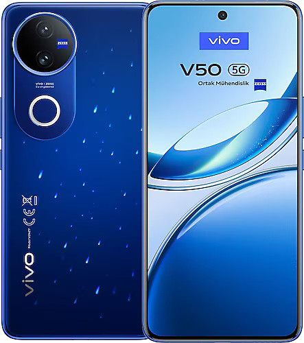 Vivo V50 12GB RAM 256GB Hafıza Mavi 5G