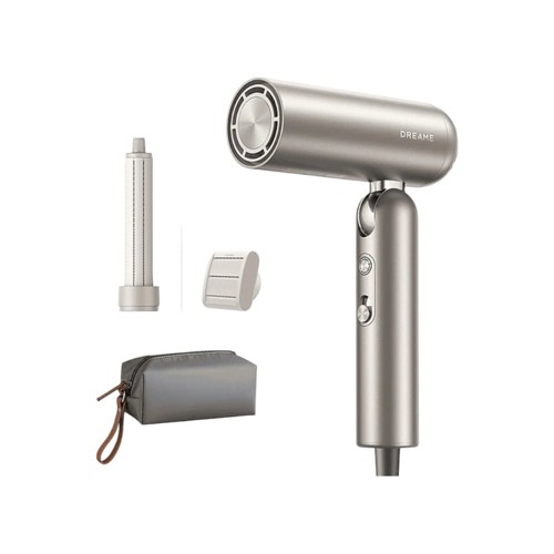 Hair Pocket AHD51 AHD51 Hair Pocket Glory Titanyum Altın Islak Kuru Saç Kurutma Makinesi