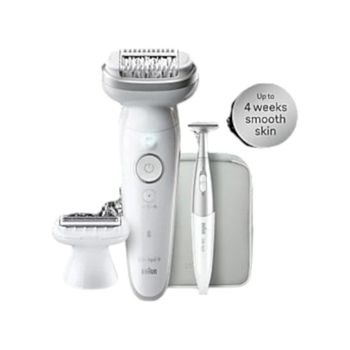 BRAUN SE 9241 Silk-Épil 9 Islak ve Kuru Tüm Vücut Epilasyon Cihazı