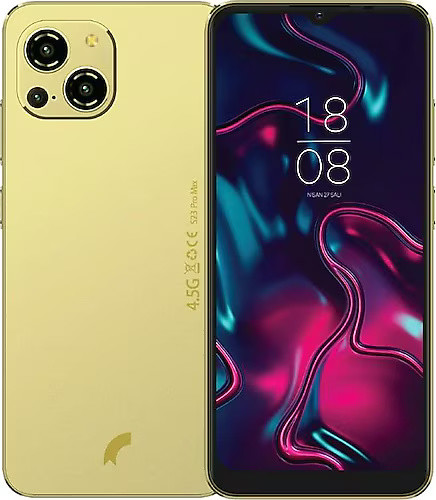 Reeder S23 Pro Max  8GB RAM 256GB Hafıza Sarı