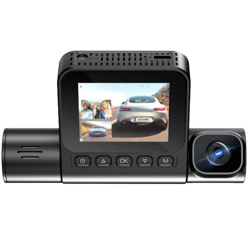 AZDOME S58 4G 3 Kameralı 150 ° Görüş Açışı 4K ULTRA HD Gece Görüşlü