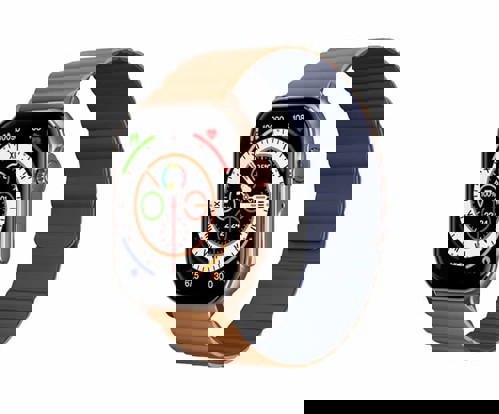 İmiki SF1 Smart Watch Rosegold /  Kahverengi Mavi